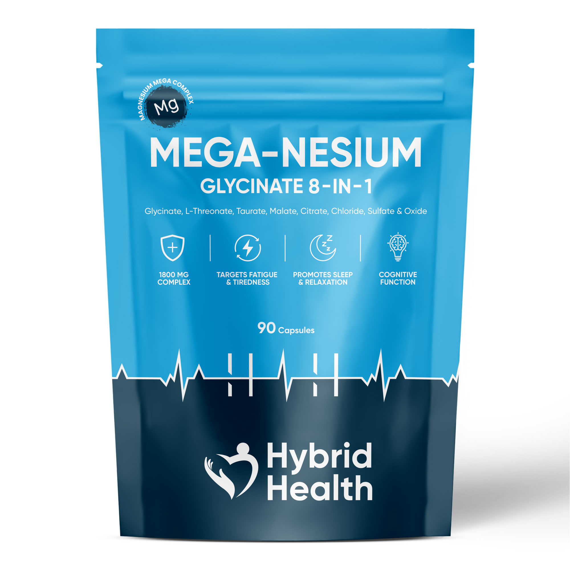 Mega-Nesium 8-in-1 Magnesium Glycinate Complex