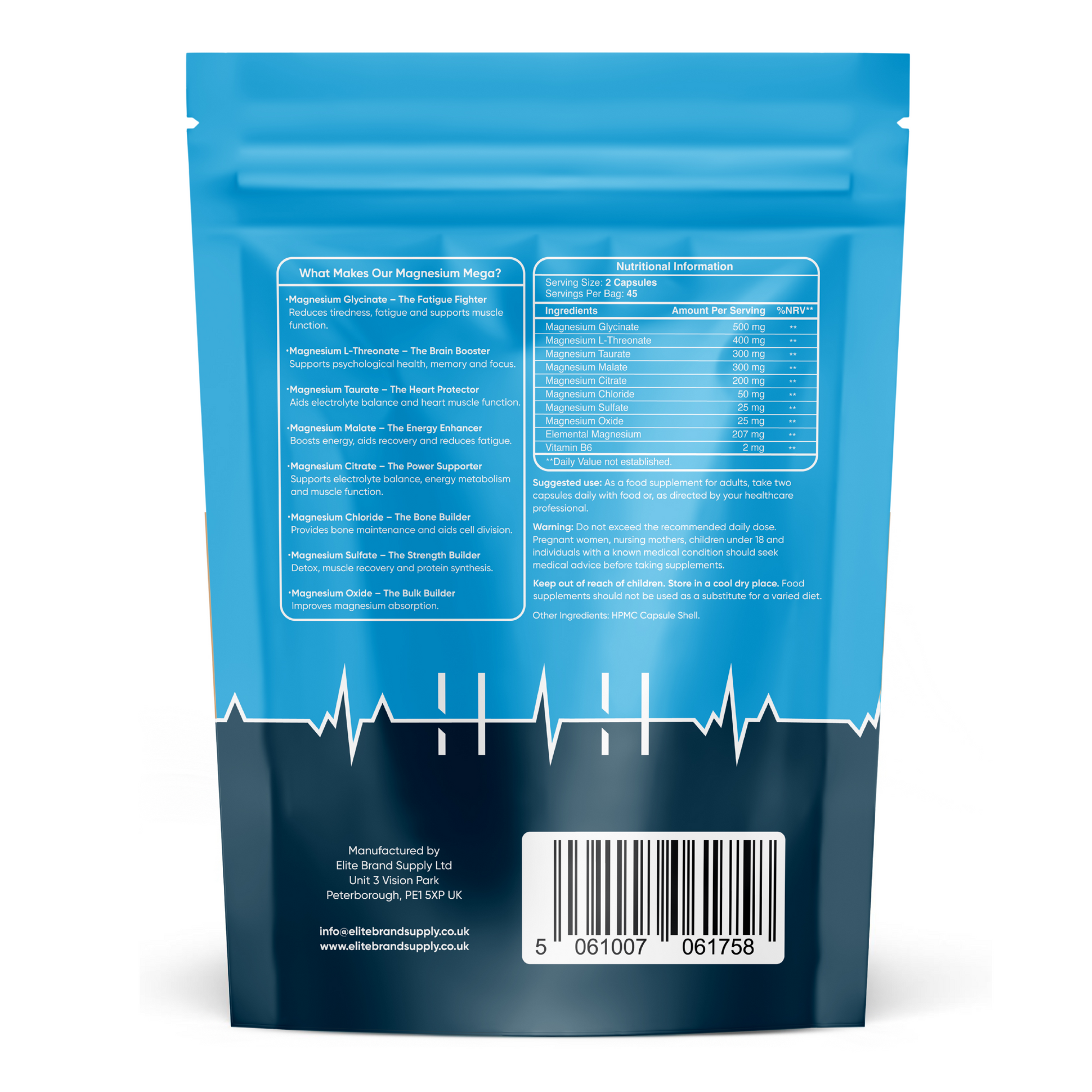 Mega-Nesium Glycinate 8-in-1