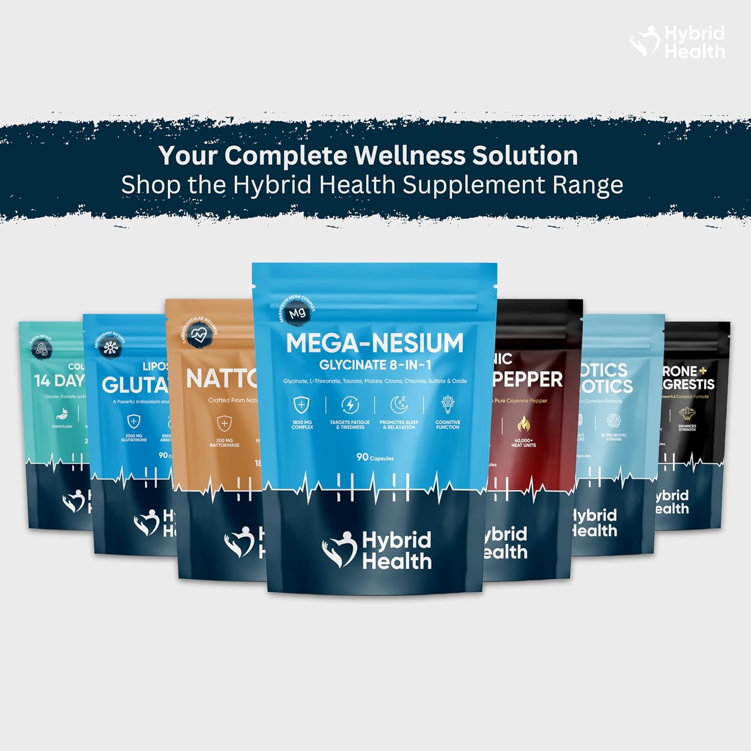 Mega-Nesium 8-in-1 Magnesium Glycinate Complex
