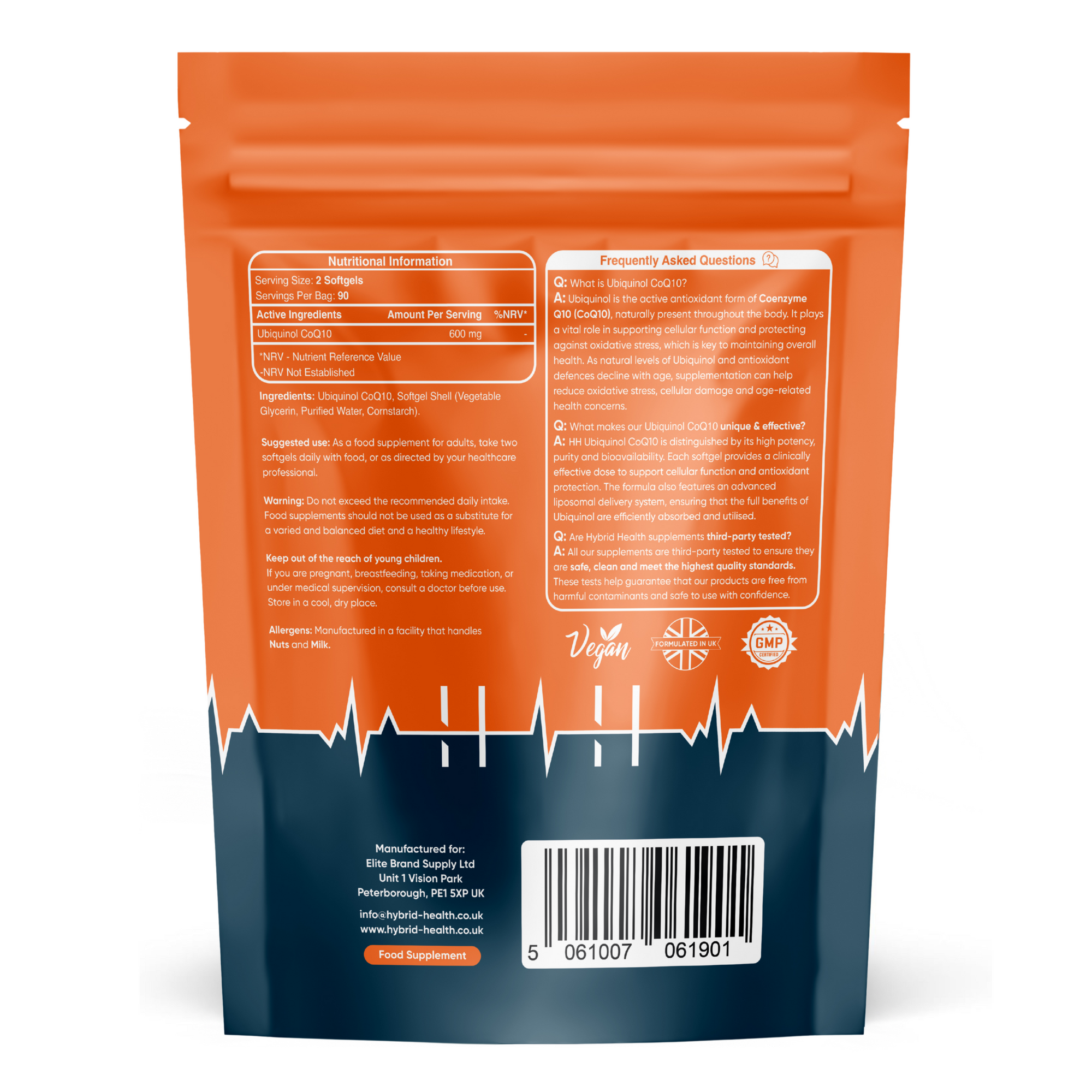 Liposomal CoQ10 Ubiquinol