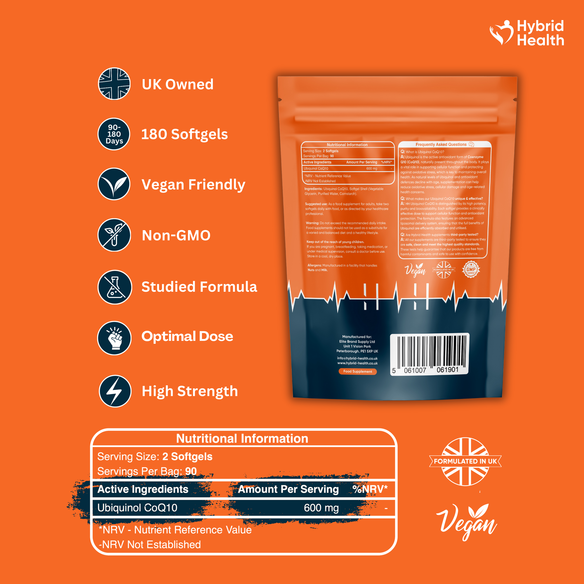 Liposomal CoQ10 Ubiquinol