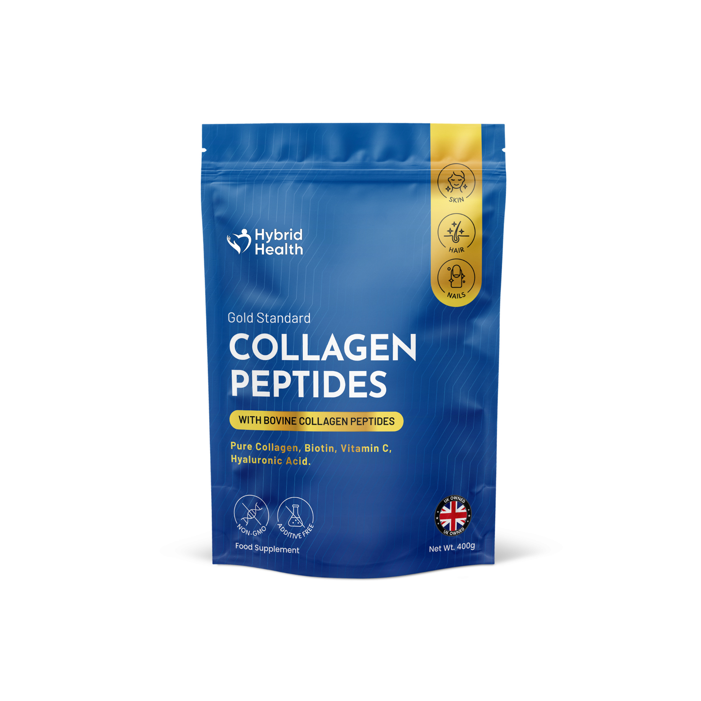 Hybrid Health Bovine Collagen Peptides 400g (30 Servings)